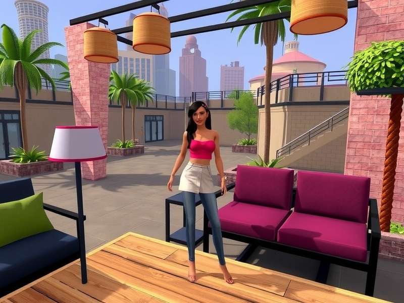 Avakin Trendy Maven Game Screenshot